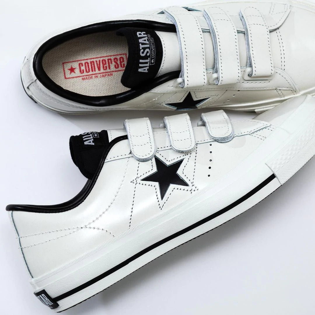 廃盤モデル 日本製 CONVERSE コンバース ワンスター レザー スニーカーus古着