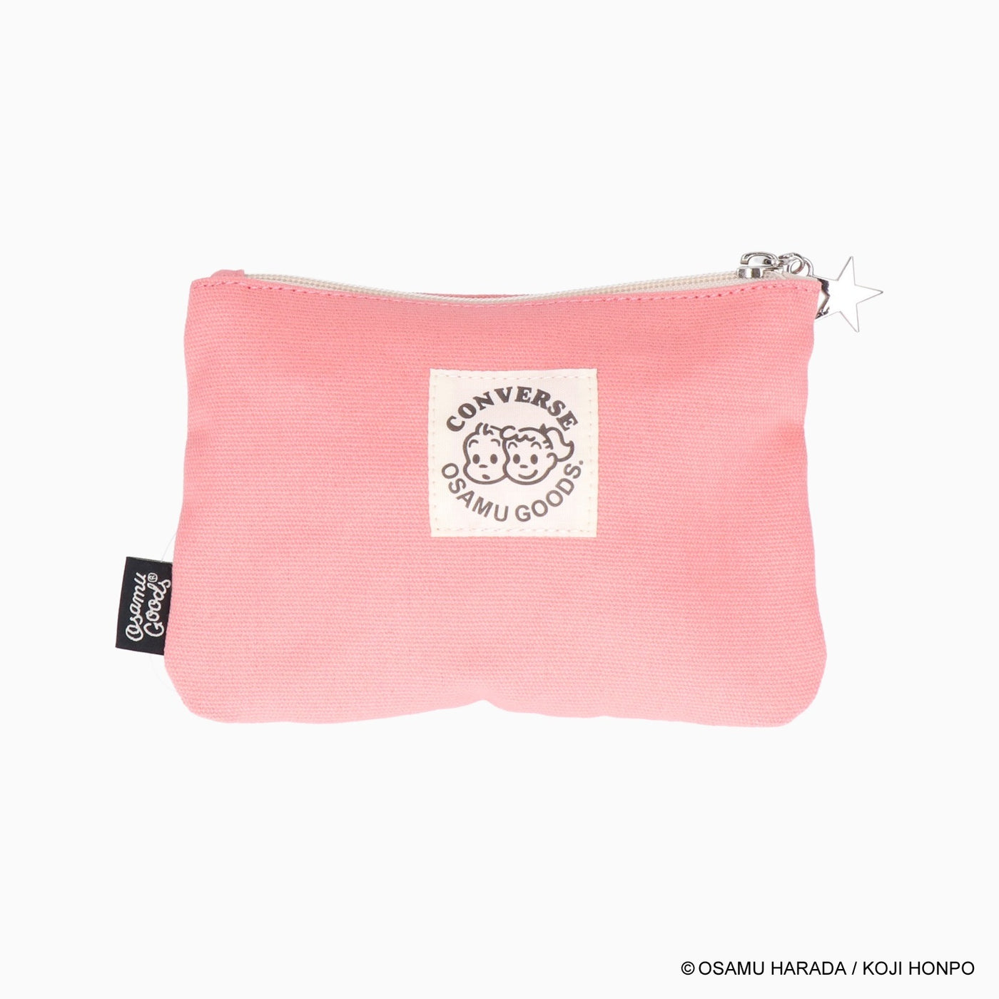 CV OSAMU GOODS FLAT CANVAS POUCH (ピンク)– コンバース オンライン