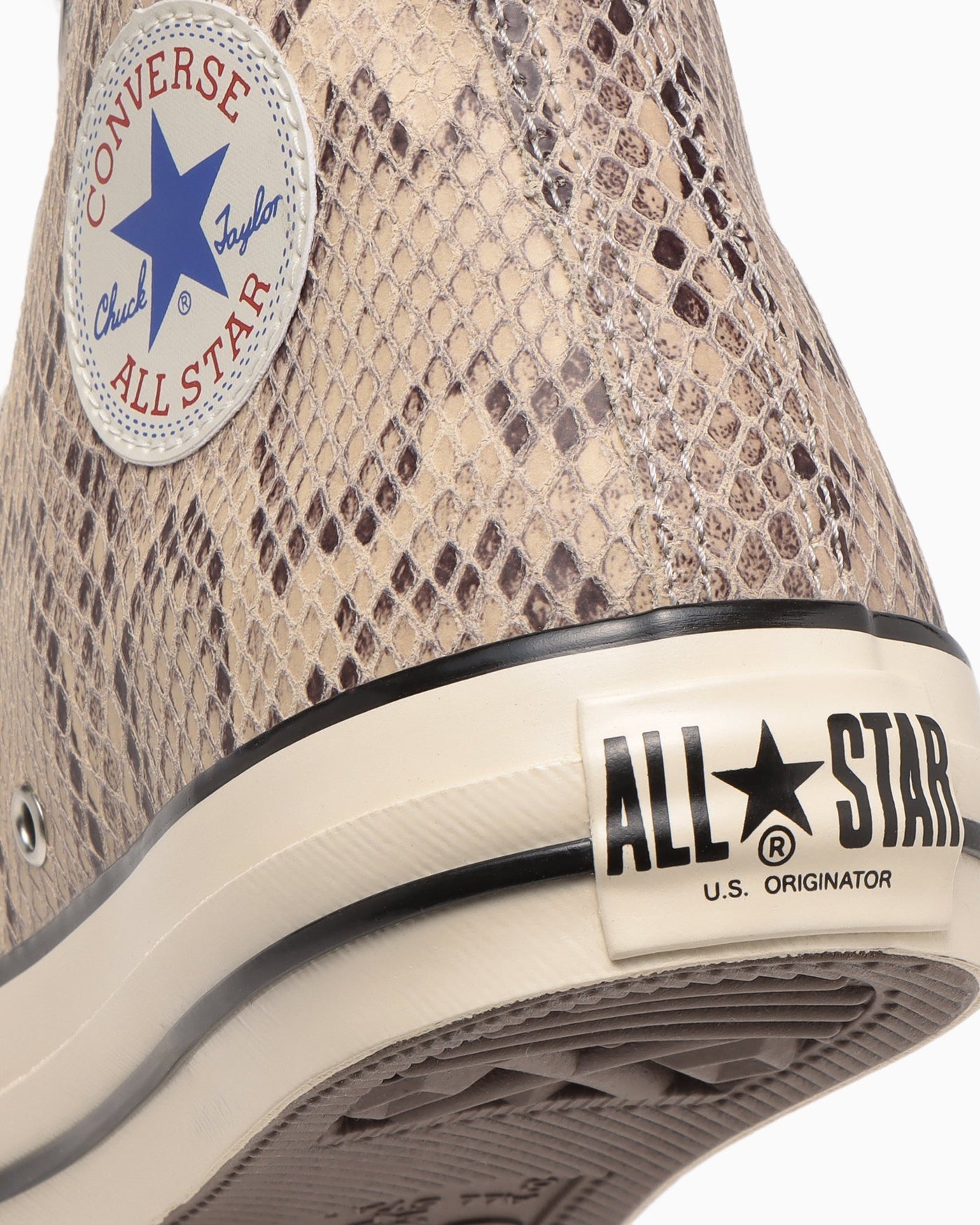 LEATHER ALL STAR US PYTHON HI / レザー オールスター ＵＳ パイソン