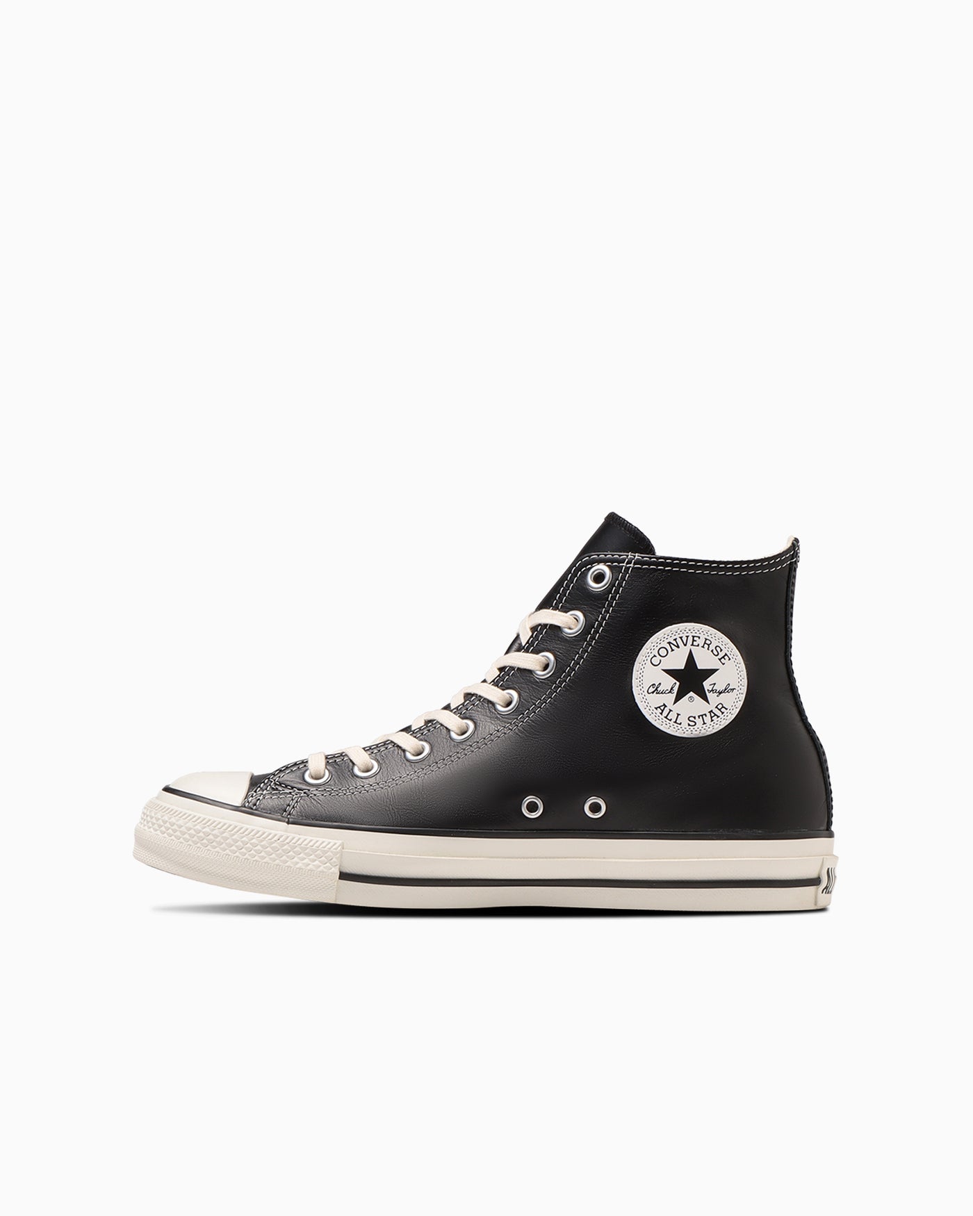 CONVERSE ALL STAR OLIVE GREEN LEATHER HI
