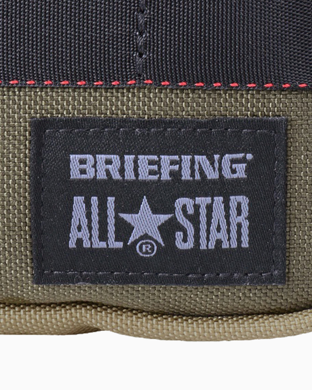 DOUBLE ZIP POUCH CONVERSE (カーキ/ブラック/ベージュ