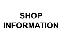 SHOP INFOMATION