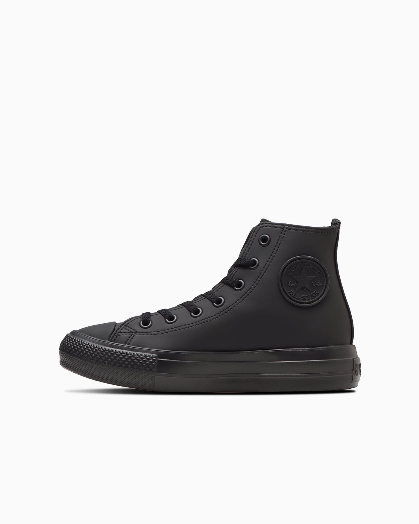 Black Thick-soled Water-repellent Sneakers