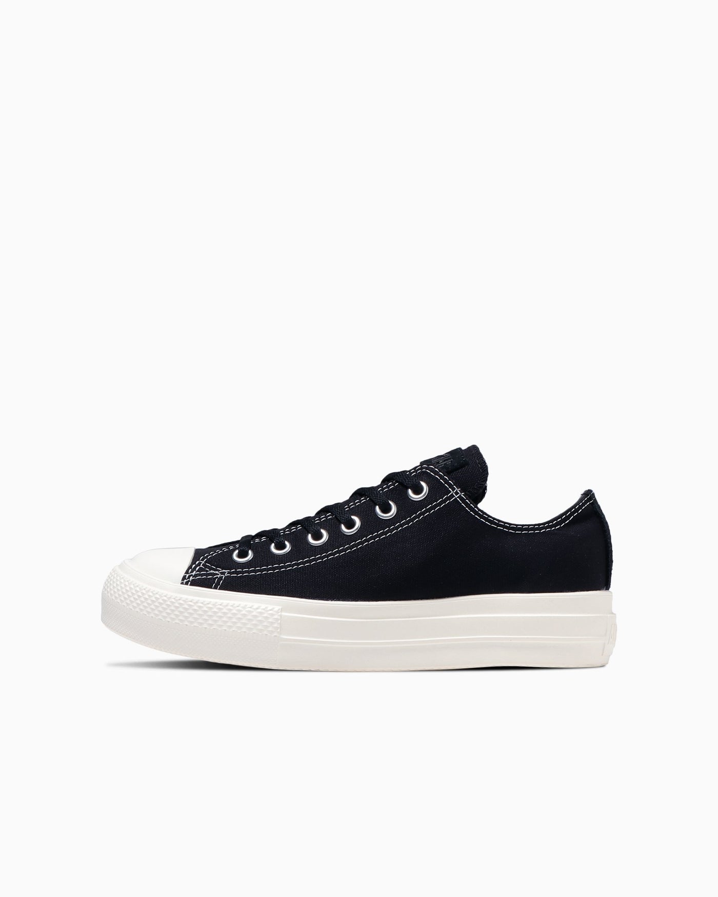 Black Black thick-soled sneakers