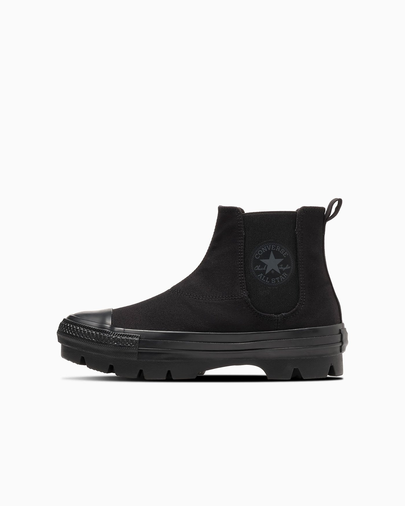 Black Thick-soled Water-repellent Sneakers