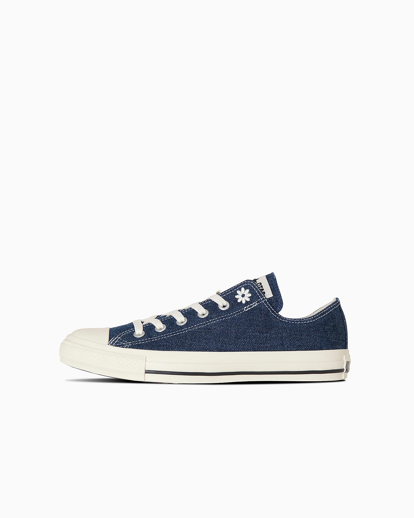 Blue Denim Daisy Sneakers