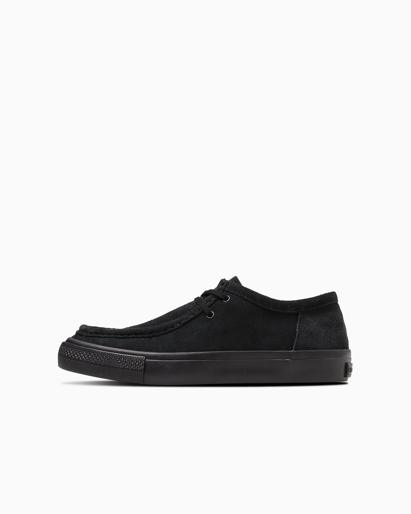 Black Skate Moccasin Sneakers