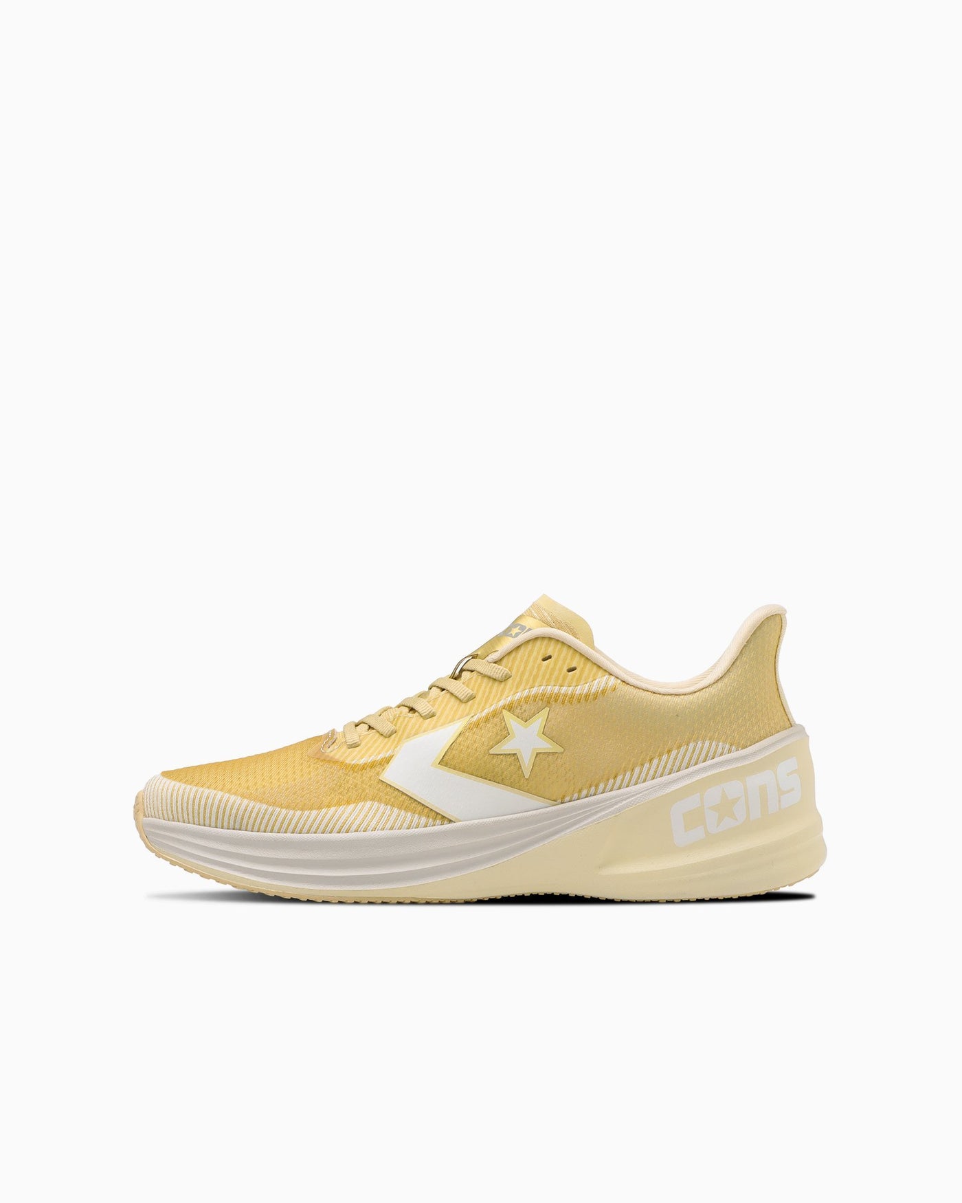 Gold Yellow Running Shoes