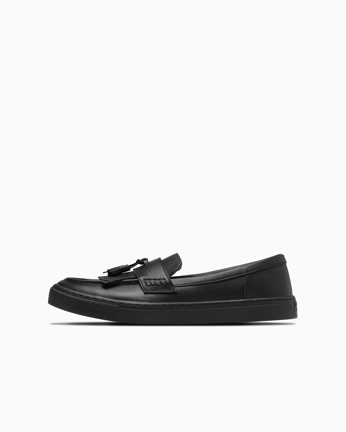 Black Loafer Leather Shoes