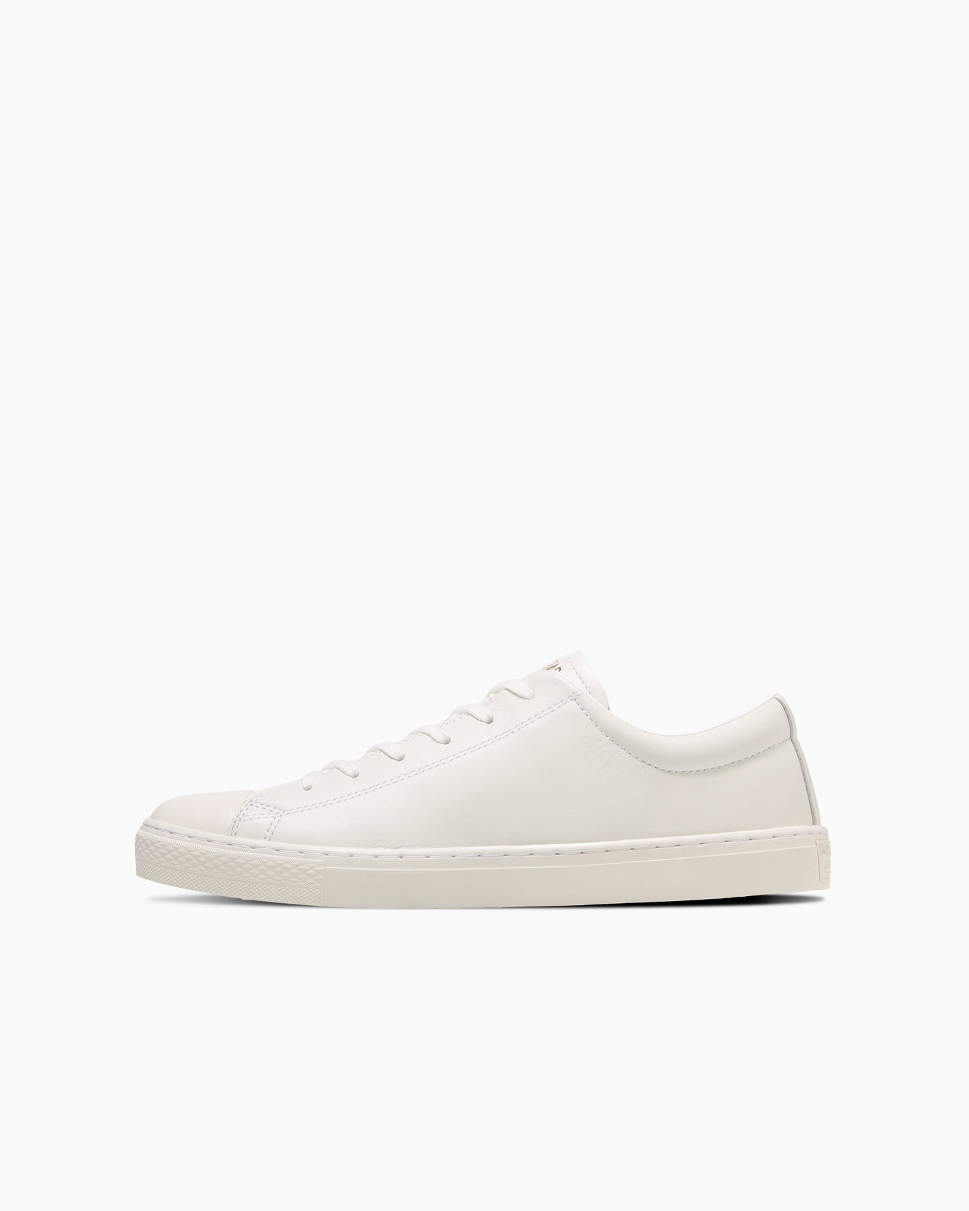 White leather sneakers