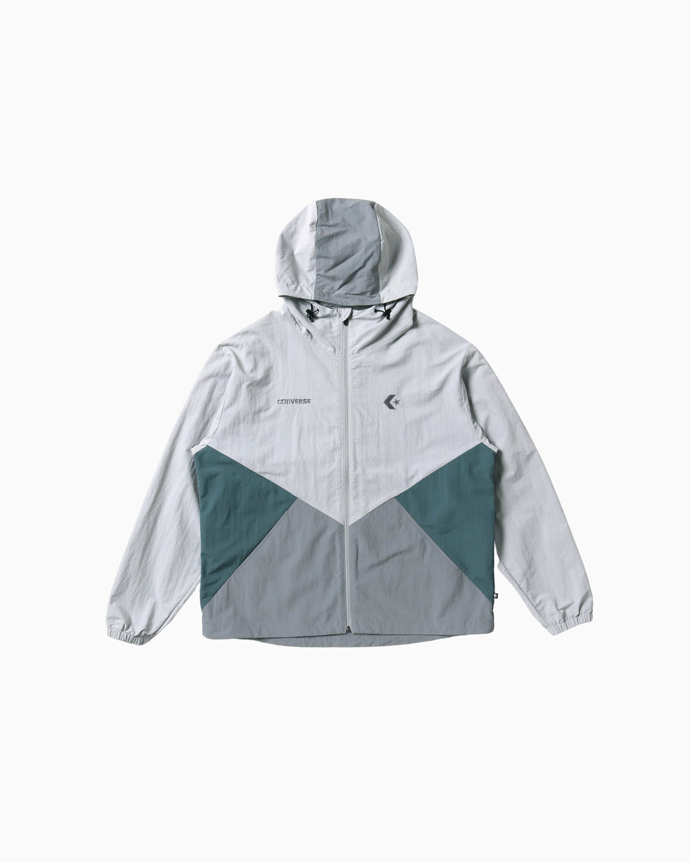 COLOR BLOCK WOVEN JACKET