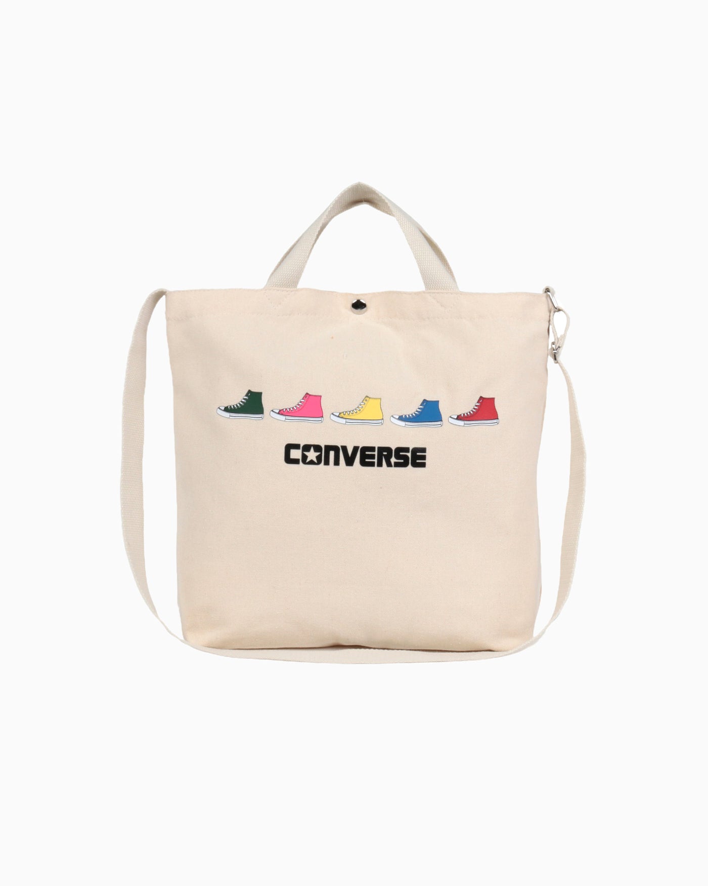 SNEAKER PRINT 2WAY TOTE BAG