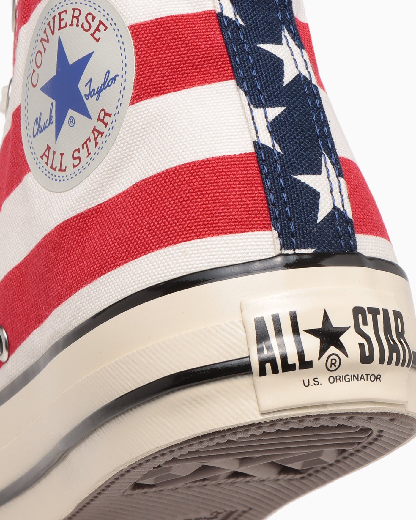 ALL STAR US STARS&AMP;BARS HI HEEL LABEL