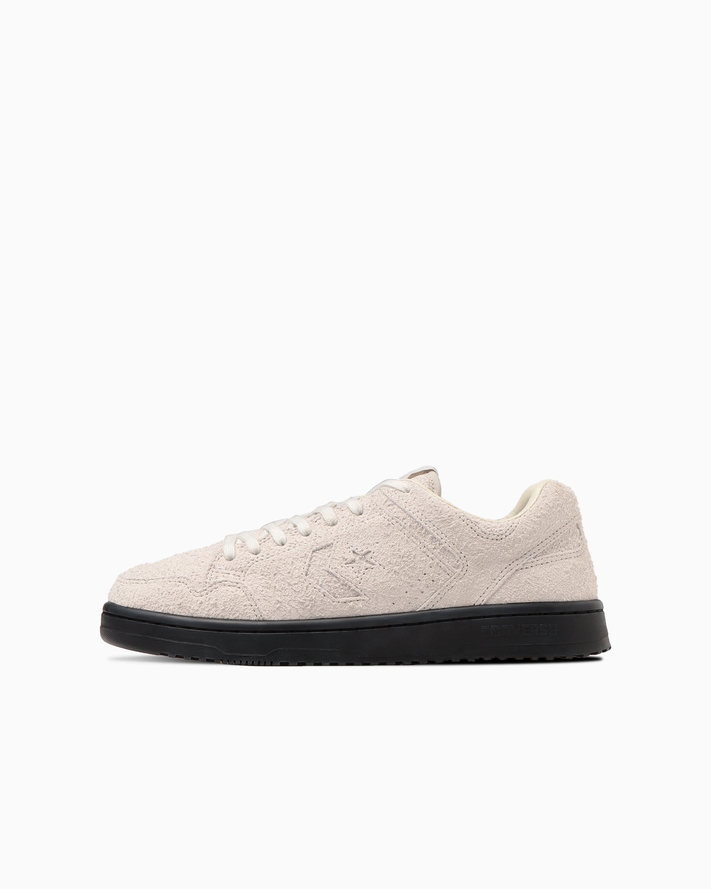 White White Suede Skate Sneakers